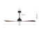 56 In. 4 Solid Wood Blades Indoor Ceiling Fan With Light Kit And Remote Control
