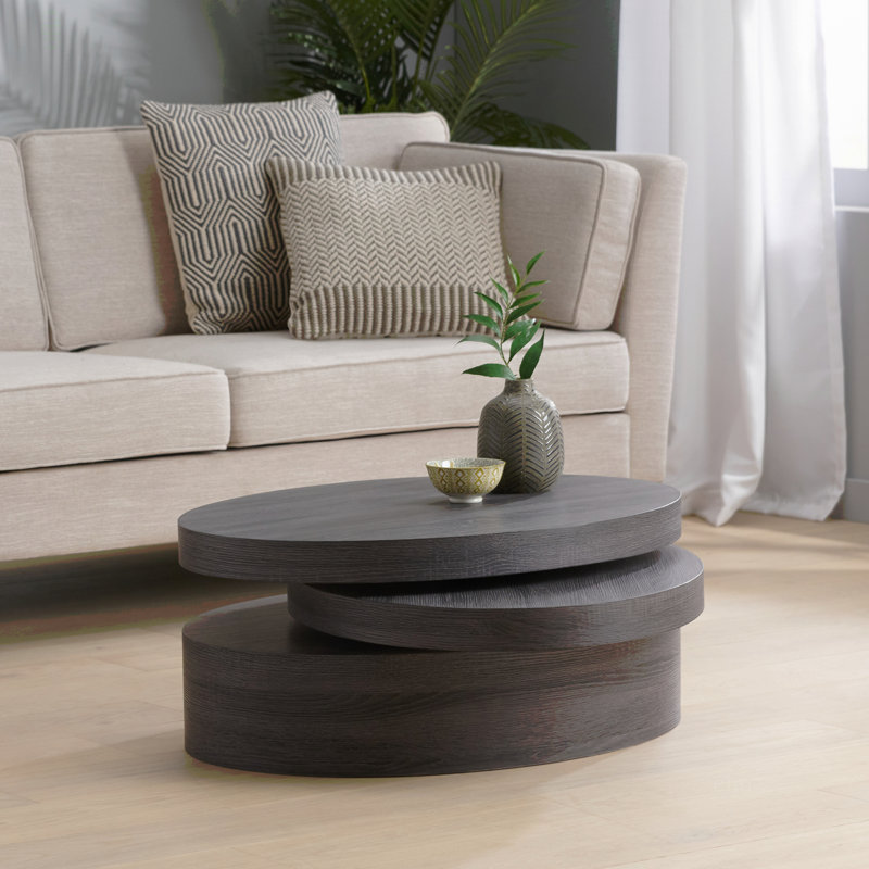 Table basse rotative moderne