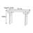 Chinese‑Style Black Lacquer Console Table