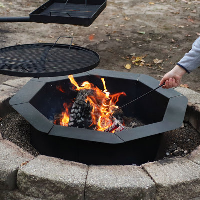 38" Steel Fireplace Insert 38"