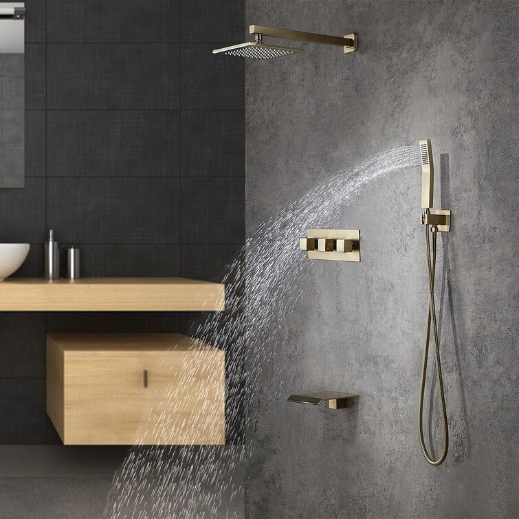 Quinn Free Standing shower head and BathTub Faucet