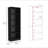 Cedarbrook Manufactured Wood Wall Bookcase with Open Shelves, Modern Display Storage Shelf for Home Office and Living Room 