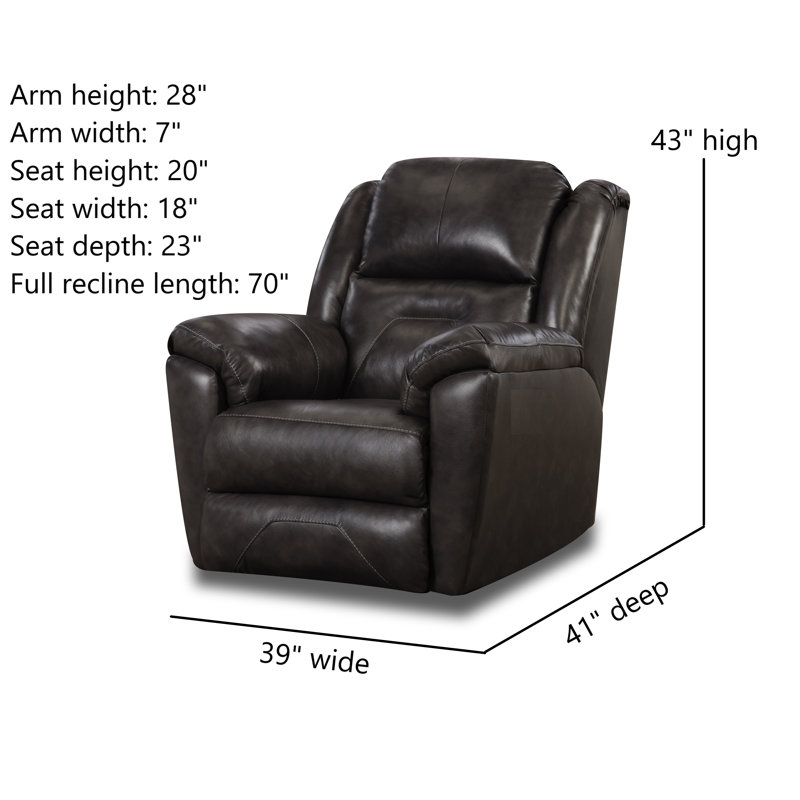 Pandora Leather Power Recliner