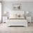 Nightstand Set Of 2, Solid Wood Nightstands With 2-Drawer, No Assembly Required-1766668415