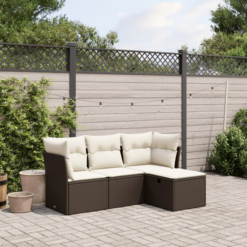 Ensemble de canapé de jardin Vidaxl