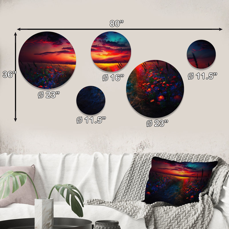 Landscape & Nature Wall Decor on Metal