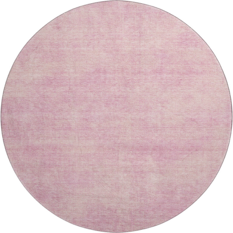 Premium Machine Washable Jahnke AMF1018 Abstract Rug, Round 8'