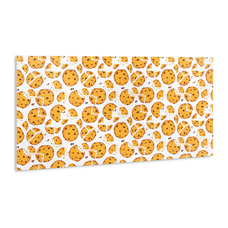 Self Adhesive Vinyl Splashback Wall Panel Sticker Tile Peel Stick 100x50 cm Crushed cookies