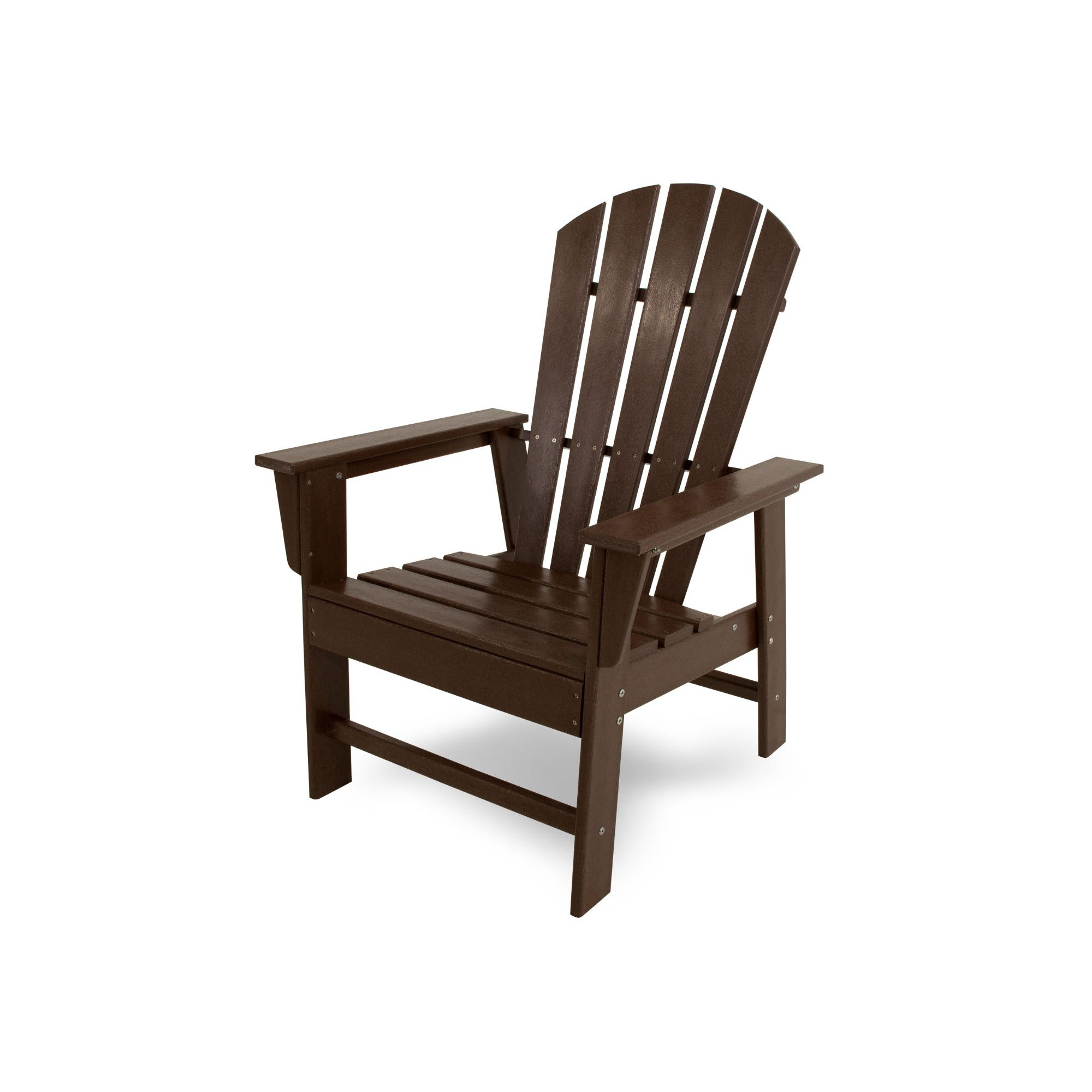 POLYWOOD South Beach Casual Chair, Mahogany
