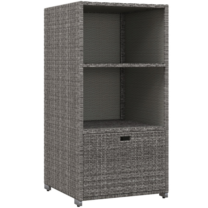 Porte-serviettes de piscine Outsunny Valet