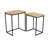 Dang Solid Wood Top Nesting Tables