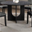 Ensemble de salle à manger 5 pièces, table ronde avec 4 chaises d'appoint pour la salle à manger-1158029208-1158029209