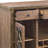 Server W/Cup Holder & Wine Rack