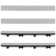 12" x 1" Composite Interlocking Deck Side Trim