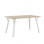Contemporary Rectangular Dining Table, Kitchen Table