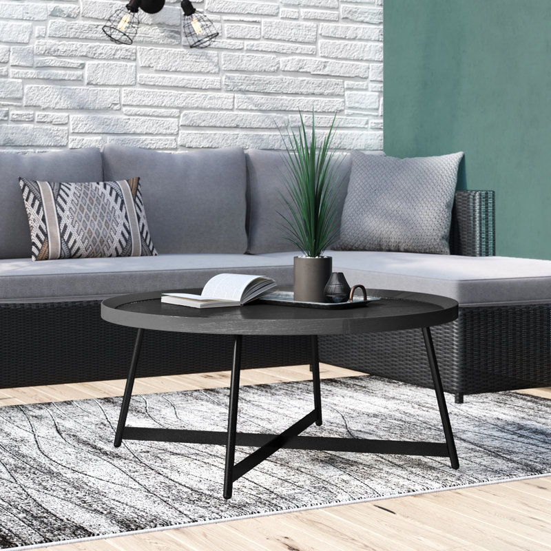 Table basse Xavier, Noir