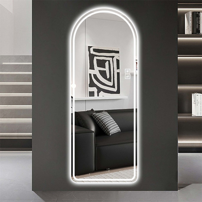 Miroir pleine longueur à DEL Arch Design