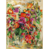 Floral Fusion Painting