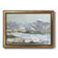 «Pastel Mountain View I», peinture sur toile encadrée