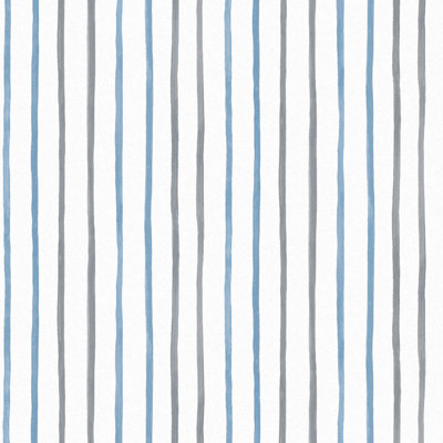 Papier peint amovible à rayures Laura Ashley