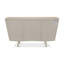 Commode 9 tiroirs côtelée, gris pierre