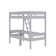 Everiz Twin Solid Wood Loft Bed with Built-in-Desk by Isabelle & Max™