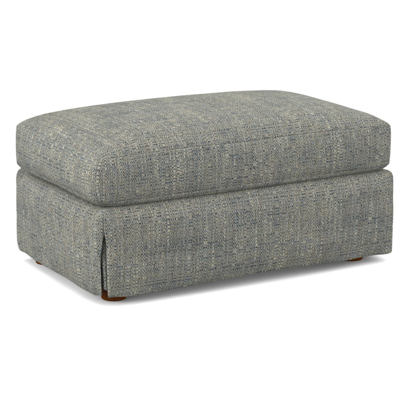 Upholstered Ottoman, English Saddle, 90318-71