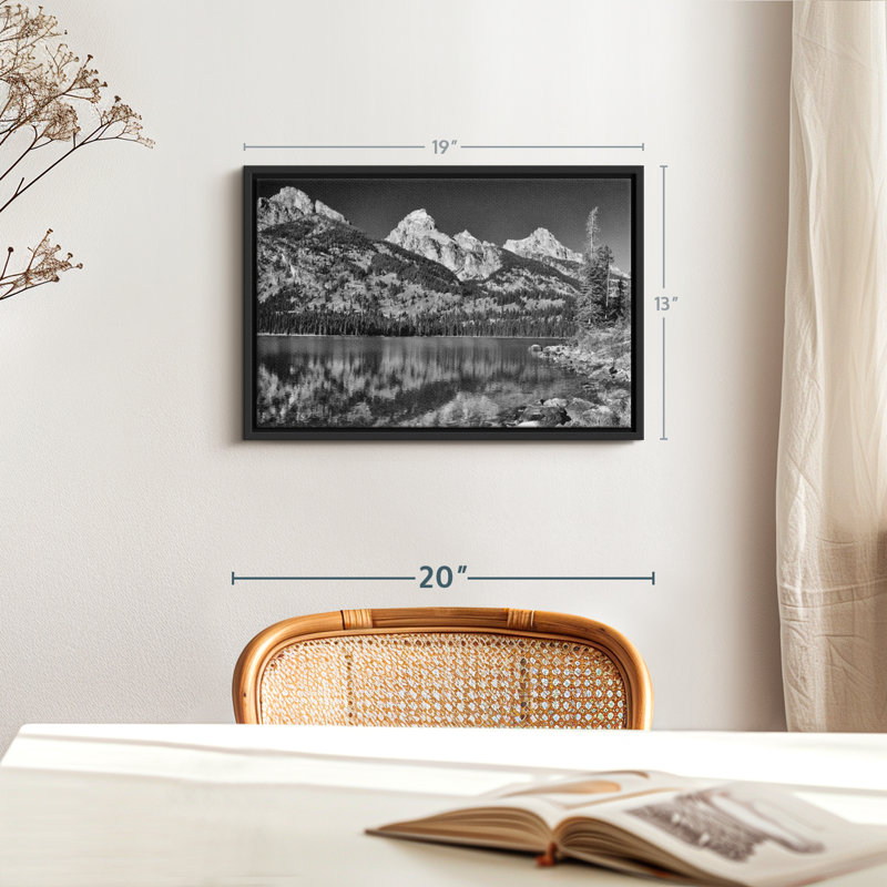 " Scenic Grand Teton ", 19" H x 13" W