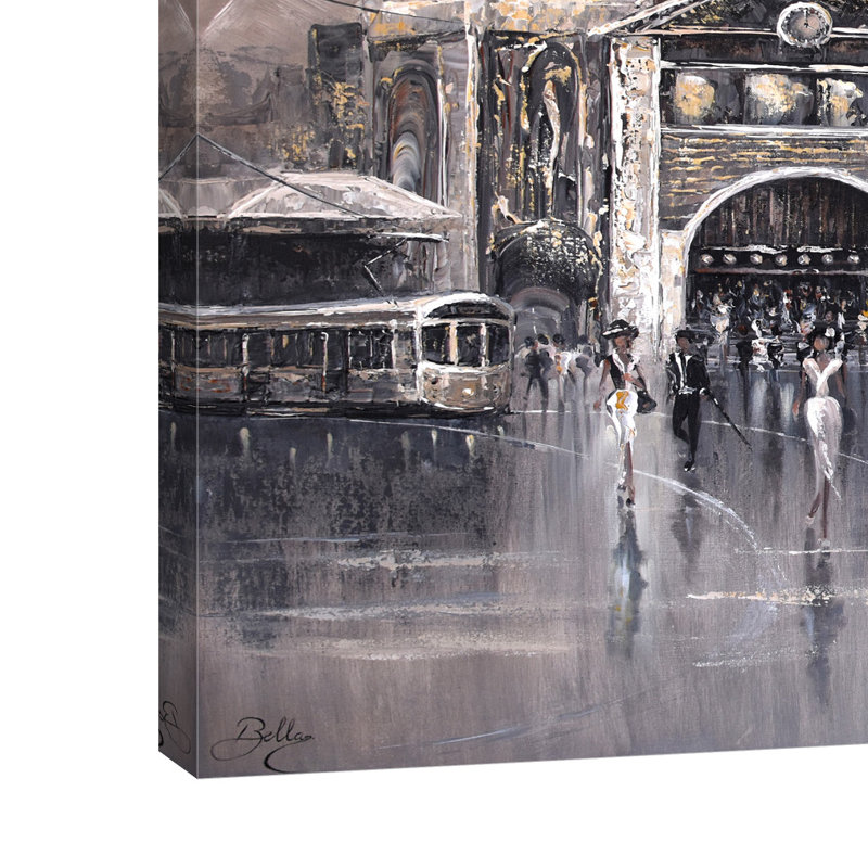 Vintage Flinders by Isabella Karolewicz - Wrapped Canvas Painting, 25 cm H x 38 cm W