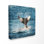 «Whale Tail Ocean Splash Planked Look» par Sheldon Lewis, reproduction d'impression sur bois