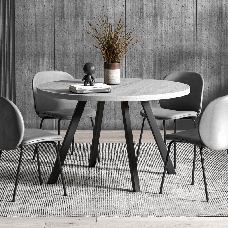 Table de salle à manger Johnaithan, gris