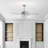 Gahila 52'' Ceiling Fan with LED Lights