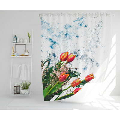 Hooli Polyester Shower Curtain