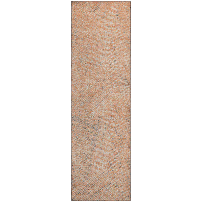 Premium Machine Washable Finchley AMF991 Lines Rug, Runner 2'3" x 7'6"