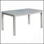 Ensemble de table de salle à manger 6 pièces en bois avec chaises rembourrées et banc, table rectangulaire ornée de cristaux pour une salle à manger élégante