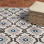 Tapis gris/argenté Salesville-21600405