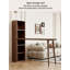 Table haute multifonctionnelle avec compartiment de rangement latéral-742356429