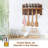 Mail Key Holder For Wall Decorative, Wooden Mail Organizer Wall Mount With 5 Key Hooks, Wood Key Hangers For Wall With Mail Key Rack, Rustic Mail Sorter For Entryway Office Hallway Home Decor