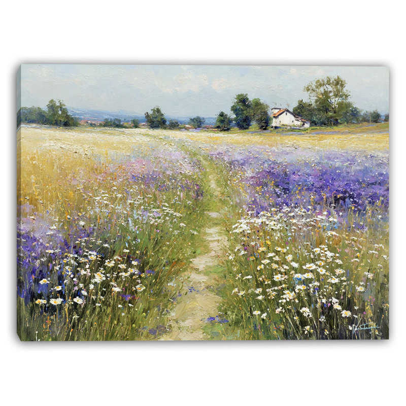 Art mural sur toile Wild Wildway Pathway, H 24 po x l 36 po