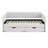Twin Size Upholstery Daybed with Trundle Bed and Two Storage Drawers , Flat Arms with Pocket, Extendable Daybed for Bedroom Living Room,Linen-508291839