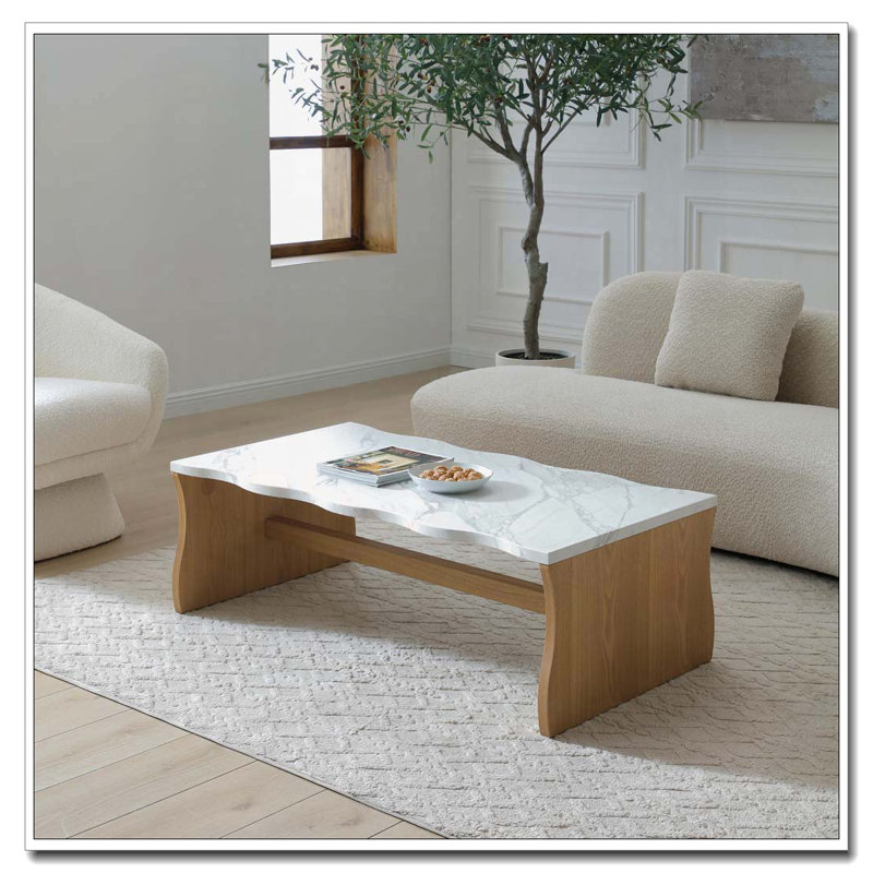 Table basse Living Room Waves, Naturel