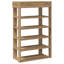 Shoe Rack 80X30x98 Cm Engineered Wood-1516344499-1538548783