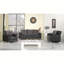 Fauteuil convertible moderne rembourré avec rangement