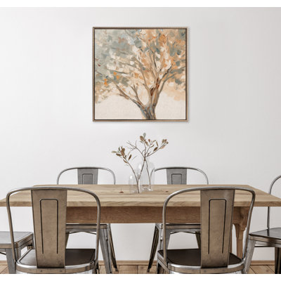 Mediterranean Tree by The Creative Bunch Studio Framed Canvas Wall Art Print
