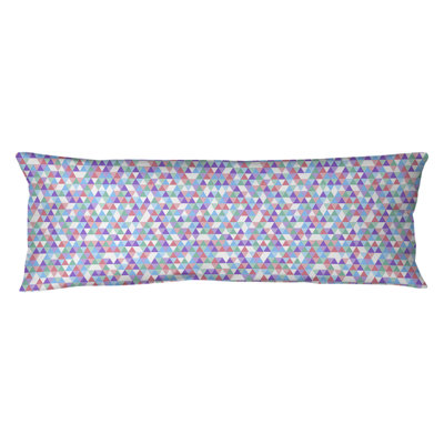 Katelyn Elizabeth Geometric Reversible Throw Pillow