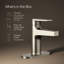 Taut Single-Control Lavatory Faucet with Escutcheon-1819933543