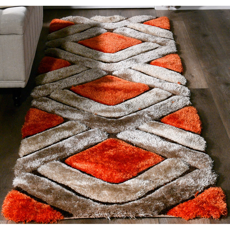 Corey-Leigh Abstract Indoor Rug, Runner 2'4" x 8'