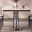 Table et chaise de designer minimaliste légère et luxueuse-109750426-109750424
