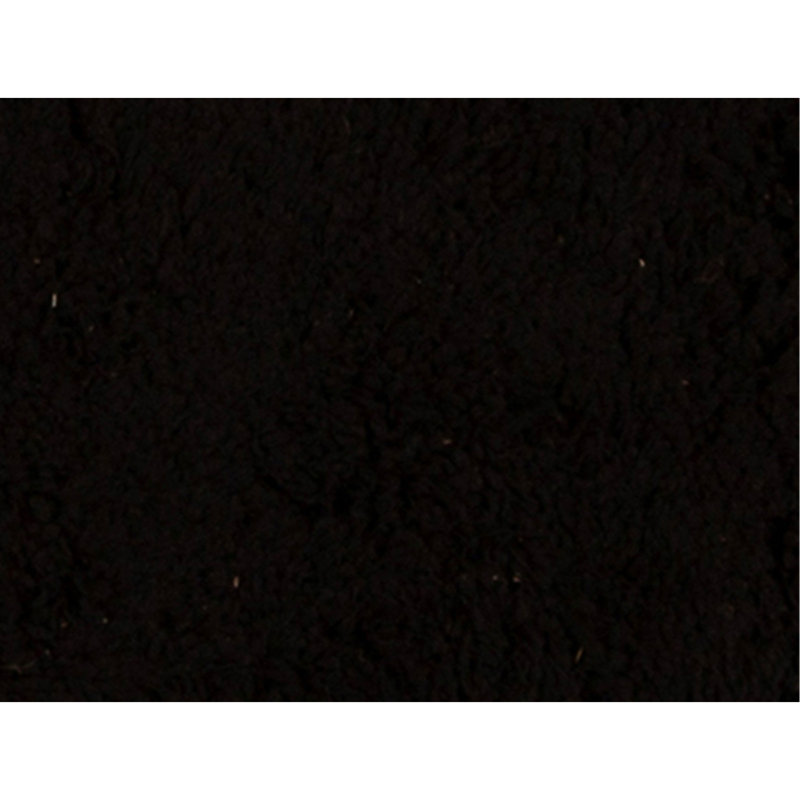 Hand Knotted Wool Area Rug in Black, Rectangle 3' x 5'