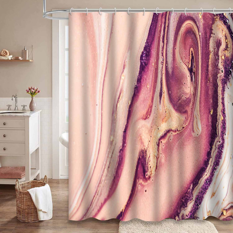 Rideau de douche Coral Colours, L 72 po x l 78 po